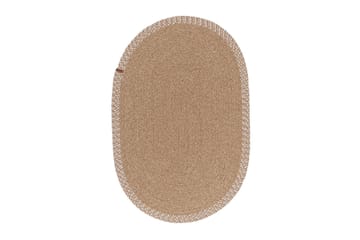 Fielo Bomullsmatta 50x80 Rektangulär Beige