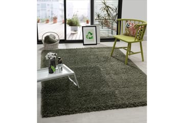 Floki Ryamatta 160x230 cm Rektangulär - Smaragdgrön - Textilier & mattor - Mattor - Modern matta - Ryamattor