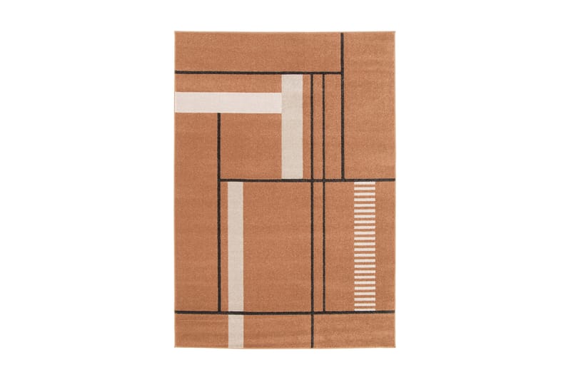 FLORENCE SQUARE Wiltonmatta Rektangulär 160x230 cm Terracott - Friezemattor - Wiltonmattor