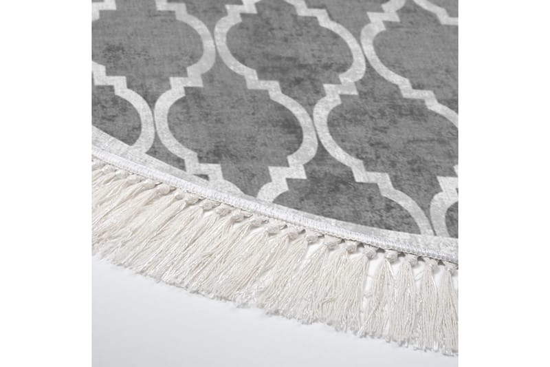 Alanur Home Matta 160x160 cm - Grå - Textilier & mattor - Mattor - Modern matta - Friezemattor