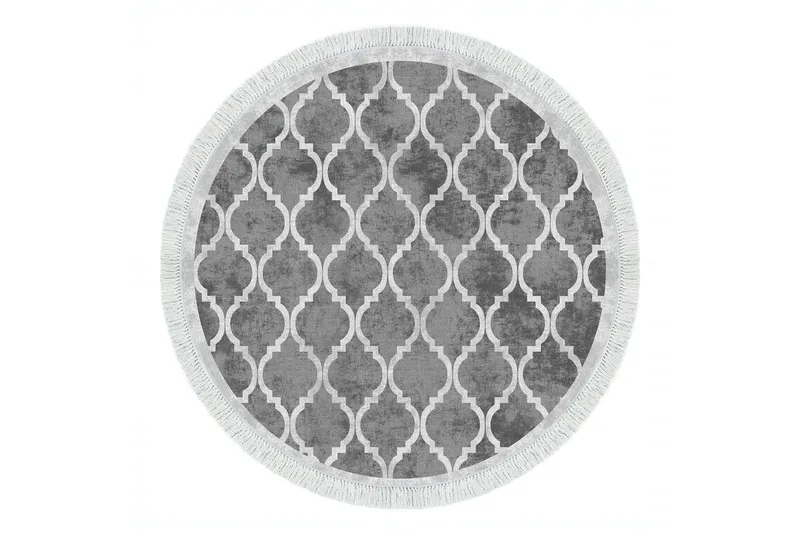 Alanur Home Matta 160x160 cm, Grå