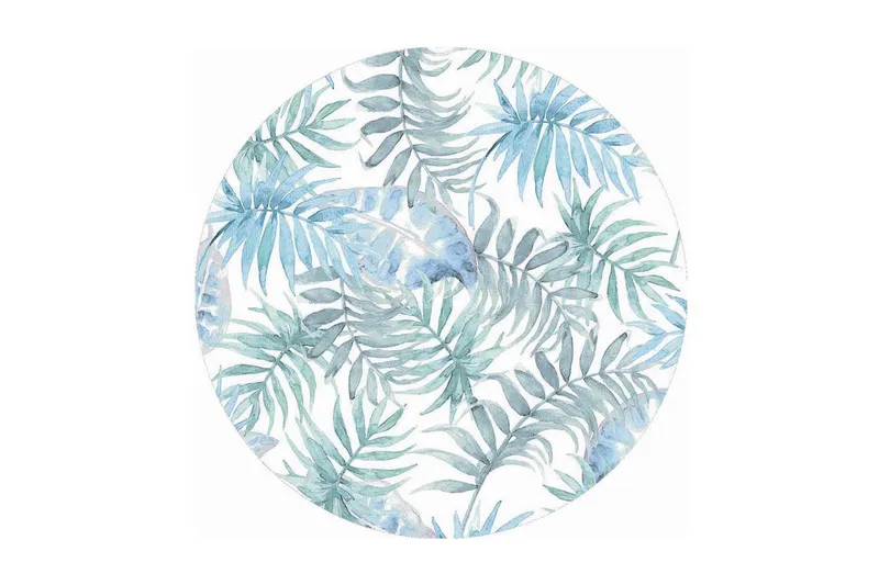 Artloop Matta 150 cm Rund, Multifärgad