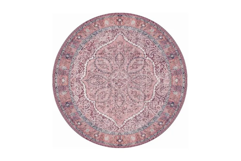 Artloop Matta 150 cm Rund, Multifärgad