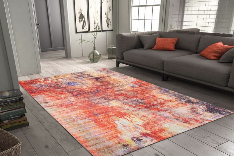 ARTLOOP Matta 150x230 cm Multifärgad - Textilier & mattor - Mattor - Modern matta - Friezemattor