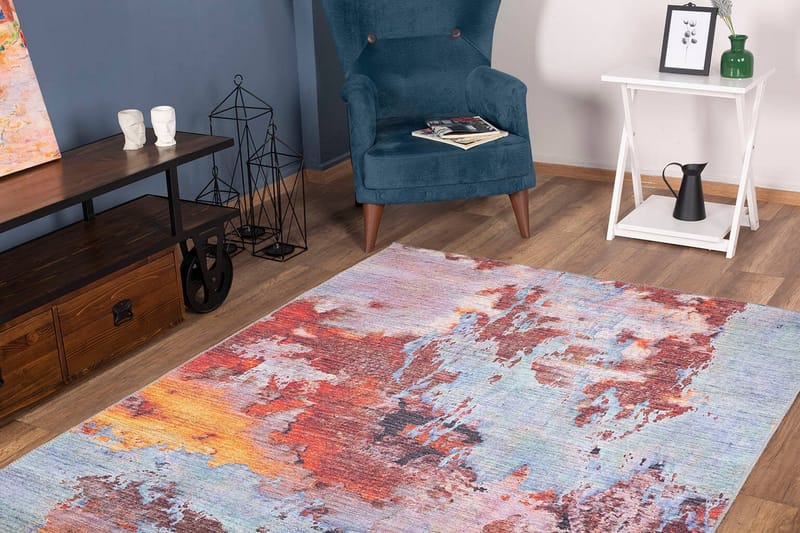 ARTLOOP Matta 210x310 cm Multifärgad - Textilier & mattor - Mattor - Modern matta - Friezemattor