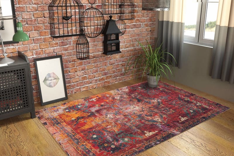 ARTLOOP Matta 210x310 cm Multifärgad - Textilier & mattor - Mattor - Modern matta - Friezemattor