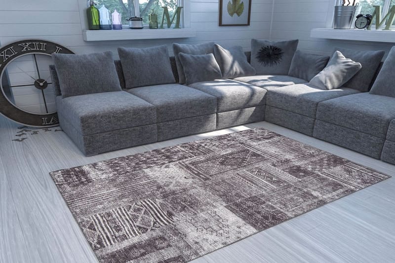 ARTLOOP Matta 210x310 cm Multifärgad - Textilier & mattor - Mattor - Modern matta - Friezemattor