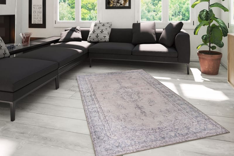 ARTLOOP Matta 75x150 cm Multifärgad - Textilier & mattor - Mattor - Modern matta - Friezemattor