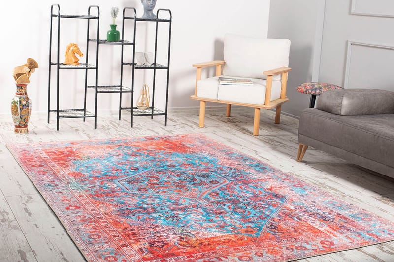ARTLOOP Matta 75x150 cm Multifärgad - Textilier & mattor - Mattor - Modern matta - Friezemattor