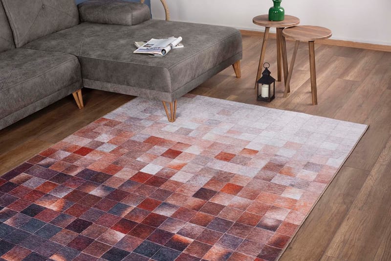 ARTLOOP Matta 75x230 cm Multifärgad - Textilier & mattor - Mattor - Modern matta - Friezemattor