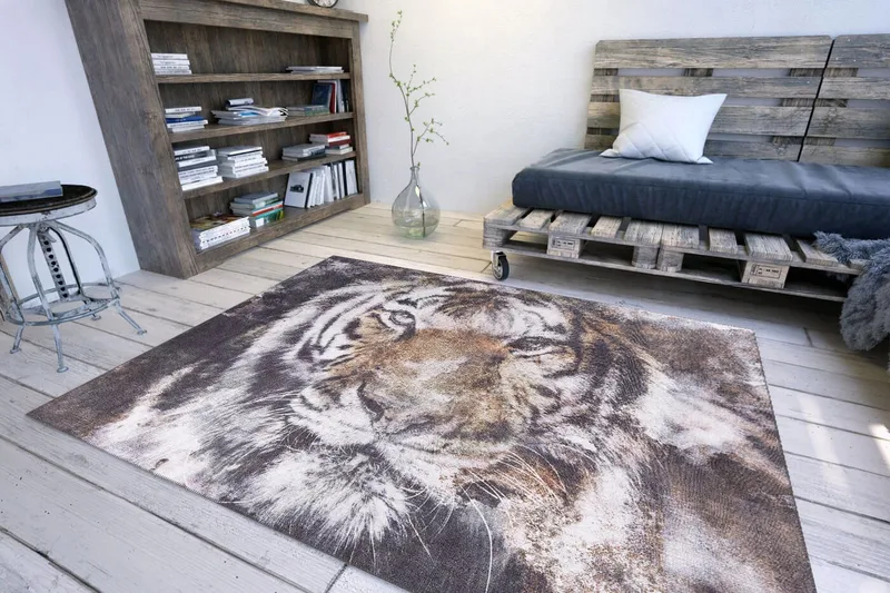 Artloop Matta 75x230 cm - Multifärgad - Textilier & mattor - Mattor - Modern matta - Friezemattor