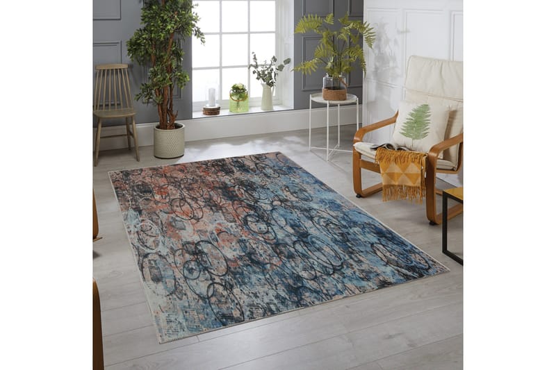 Arundayle Matta 100x150 cm - Flerfärgad - Textilier & mattor - Mattor - Modern matta - Friezemattor