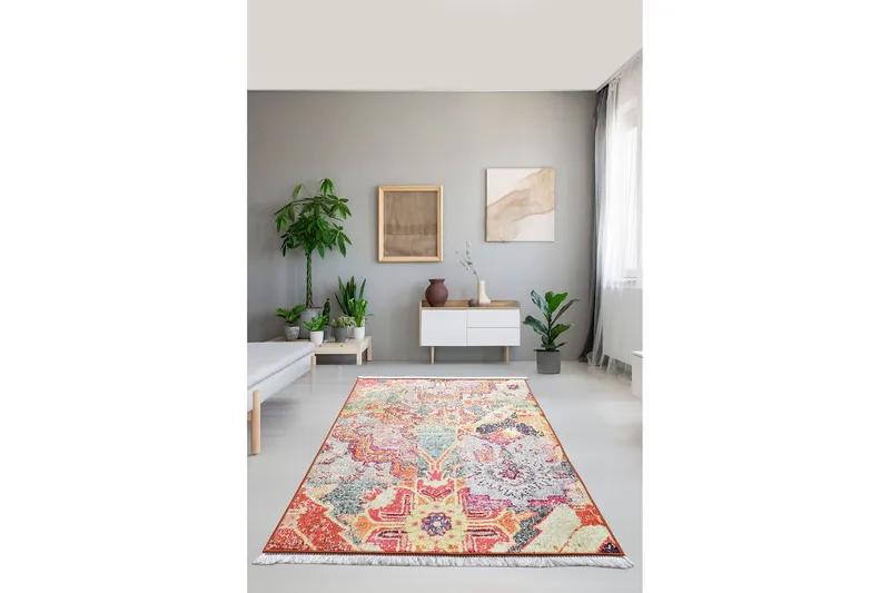 Azalera Matta 120x180 cm, Flerfärgad/Sammet