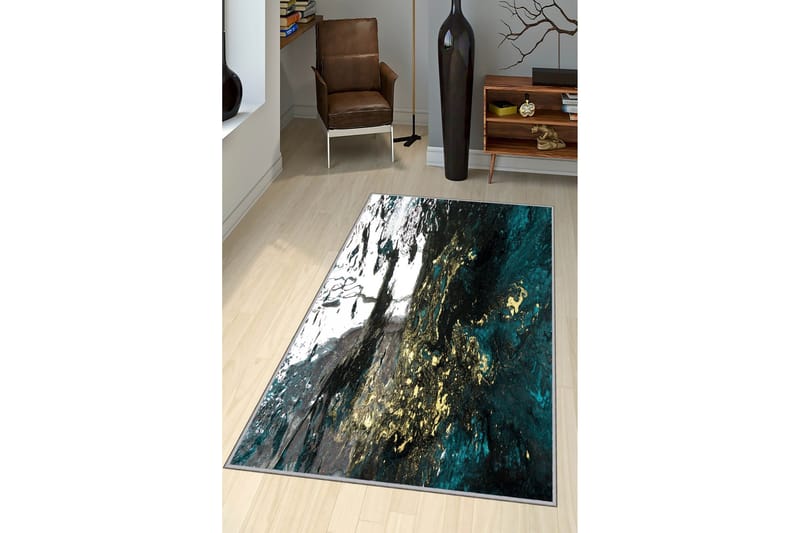 Bedriye Matta 100x150 cm - Flerfärgad - Textilier & mattor - Mattor - Modern matta - Friezemattor