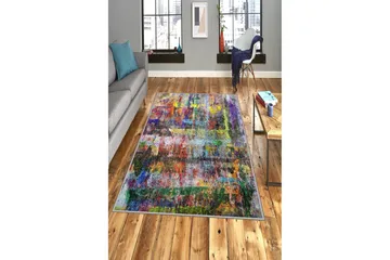 Bedriye Matta 100x150 cm - Flerfärgad - Textilier & mattor - Mattor - Modern matta - Friezemattor