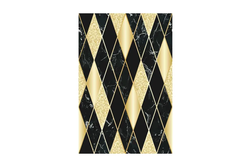 Bedriye Matta 140x220 cm - Flerfärgad - Textilier & mattor - Mattor - Modern matta - Friezemattor