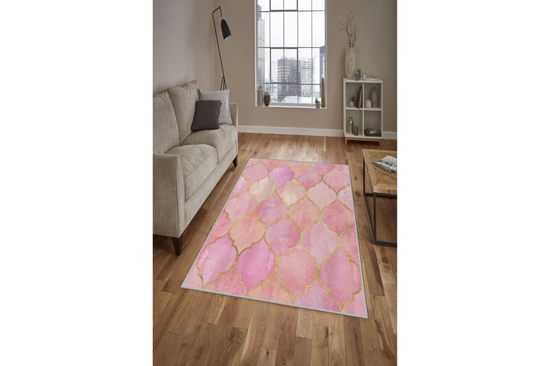 Bedriye Matta 140x220 cm - Flerfärgad - Textilier & mattor - Mattor - Modern matta - Friezemattor