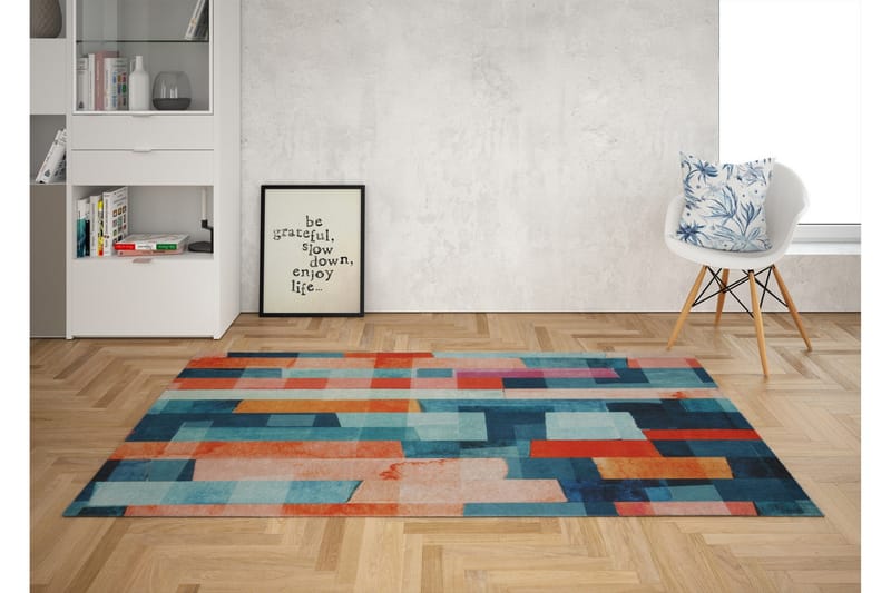 Brykman Matta 100x150 cm - Flerfärgad - Textilier & mattor - Mattor - Modern matta - Friezemattor