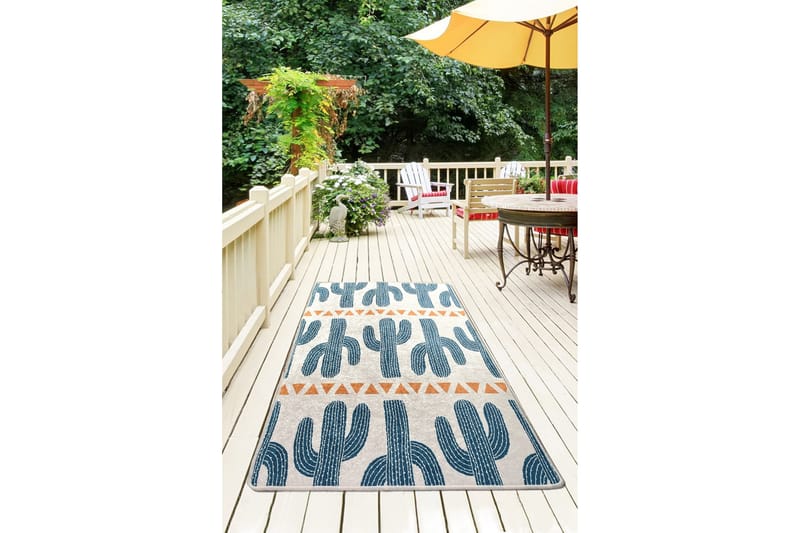 Candus Matta 120x180 cm, Flerfärgad/Sammet