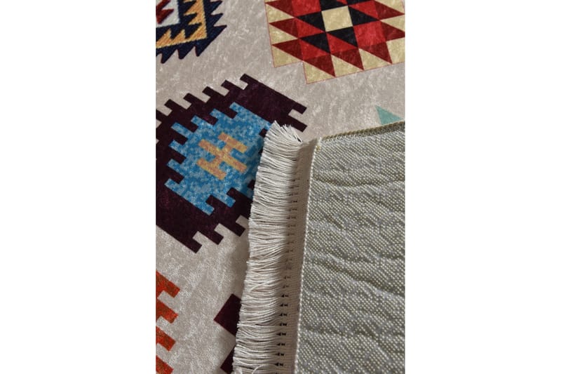 Cannenta Matta 120x180 cm - Flerfärgad/Sammet - Textilier & mattor - Mattor - Modern matta - Friezemattor