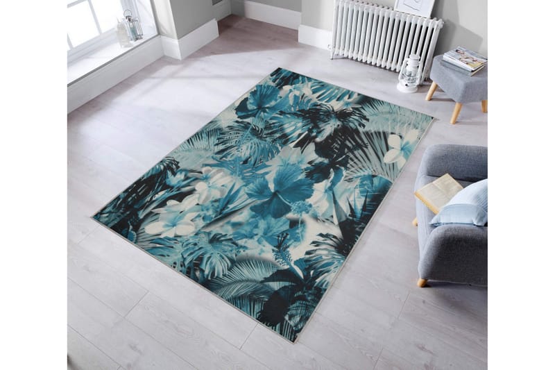 Celalettin Matta 100x200 cm - Flerfärgad - Textilier & mattor - Mattor - Modern matta - Friezemattor