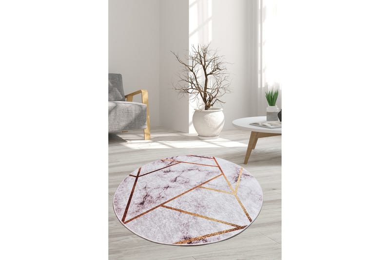 Chilai Matta 100 cm Rund, Multifärgad