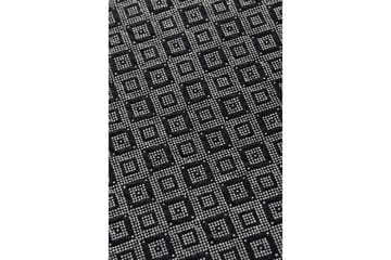 Chilai Matta 120x200 cm - Svart/Vit - Textilier & mattor - Mattor - Modern matta - Friezemattor