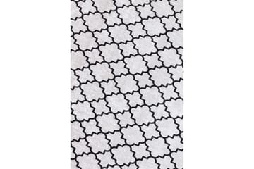 Chilai Matta 150x300 cm - Svart/Vit - Textilier & mattor - Mattor - Modern matta - Friezemattor