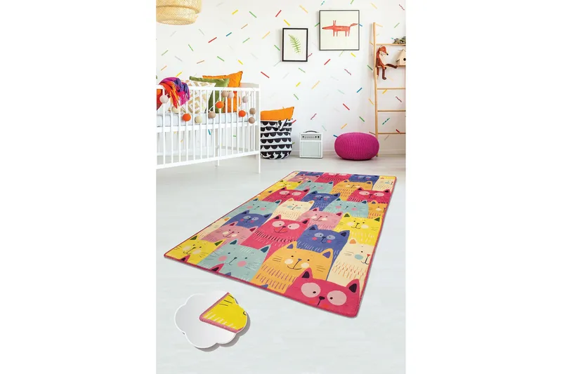 Chilai Matta 200x290 cm - Multifärgad - Textilier & mattor - Mattor - Modern matta - Friezemattor