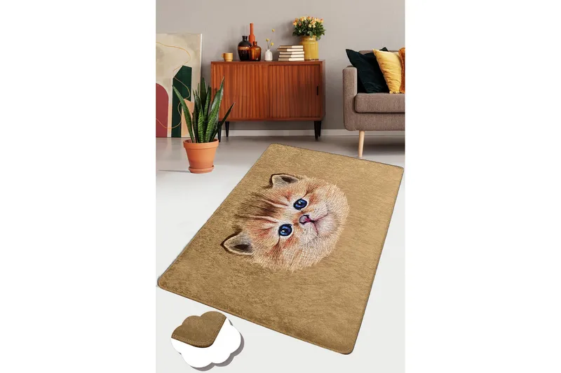 Chilai Matta 80x120 cm - Multifärgad - Textilier & mattor - Mattor - Modern matta - Friezemattor