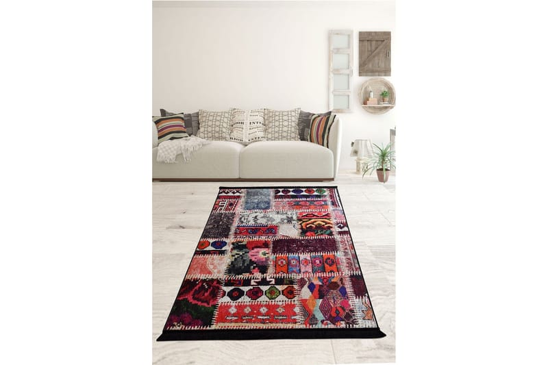 Colorido Matta 140x190 cm - Flerfärgad/Sammet - Textilier & mattor - Mattor - Modern matta - Friezemattor