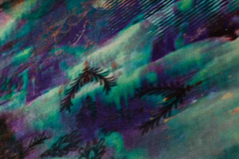 Delynger Matta 100x150 cm - Flerfärgad - Textilier & mattor - Mattor - Modern matta - Friezemattor