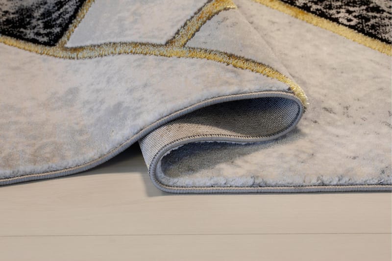 Diamond Spectra Matta 80x150 cm Guld - Textilier & mattor - Mattor - Modern matta - Friezemattor