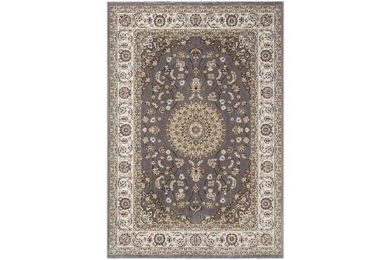 Dubai Medallion Wiltonmatta 240x340 cm - Grå - Textilier & mattor - Mattor - Modern matta - Friezemattor