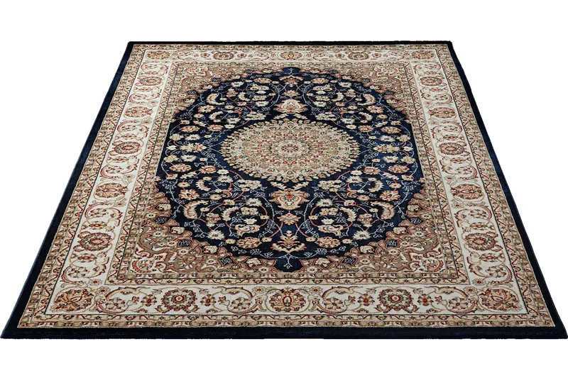 Dubai Medallion Wiltonmatta 280x380 cm - Blå - Textilier & mattor - Mattor - Modern matta - Friezemattor