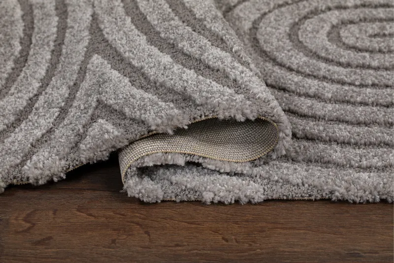 Genova Zen Wiltonmatta 160x230 cm - Grå - Textilier & mattor - Mattor - Modern matta - Friezemattor