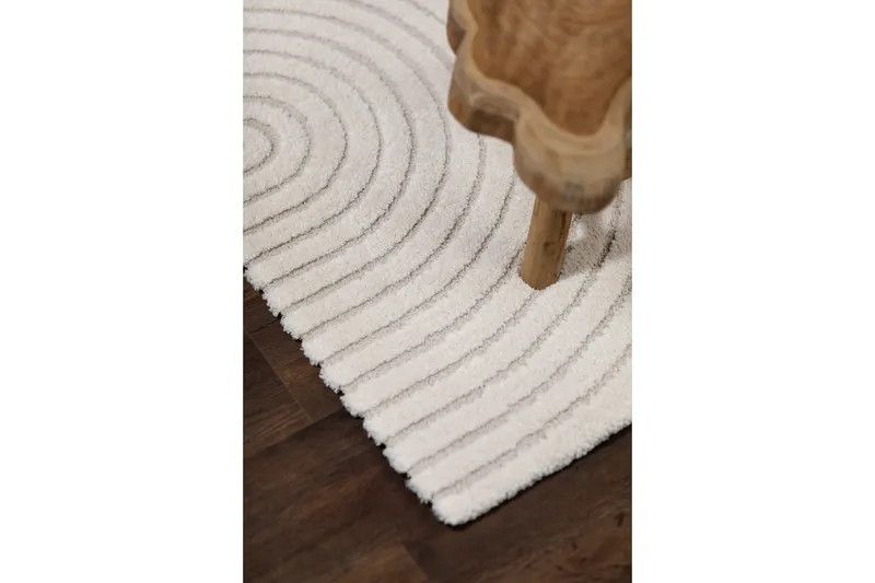 Genova Zen Wiltonmatta 240x340 cm - Vit - Textilier & mattor - Mattor - Modern matta - Friezemattor