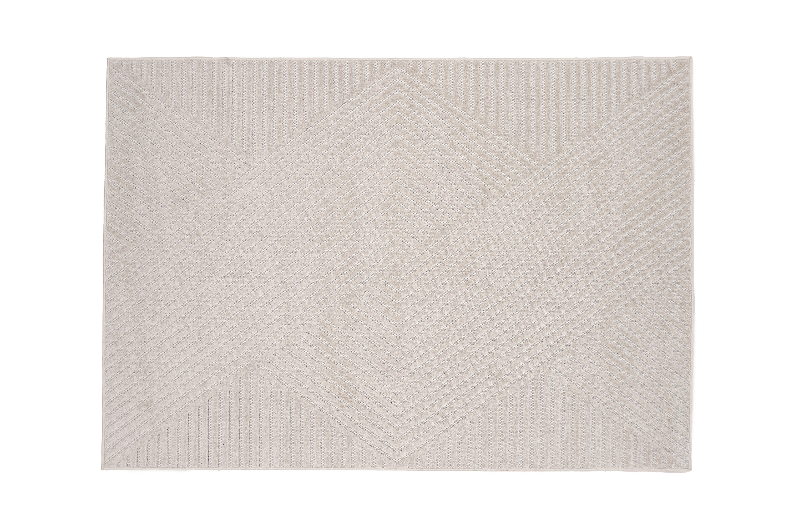 Hisayo Wiltonmatta 160×230 cm Rektangulär Vit –