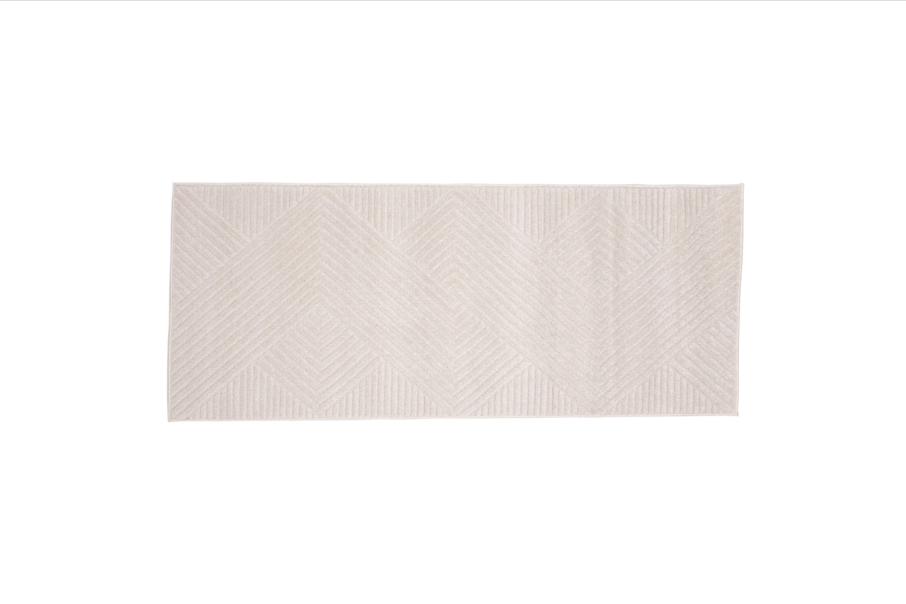 Hisayo Wiltonmatta 80×200 cm Rektangulär Vit –