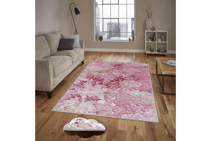 Homefesto 7 Matta 160x230 cm - Multifärgad - Textilier & mattor - Mattor - Modern matta - Friezemattor