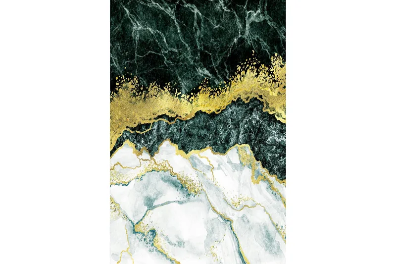 Homefesto Matta 100x150 cm - Multifärgad - Textilier & mattor - Mattor - Modern matta - Friezemattor