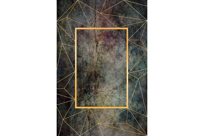 Homefesto Matta 100x200 cm, Multifärgad