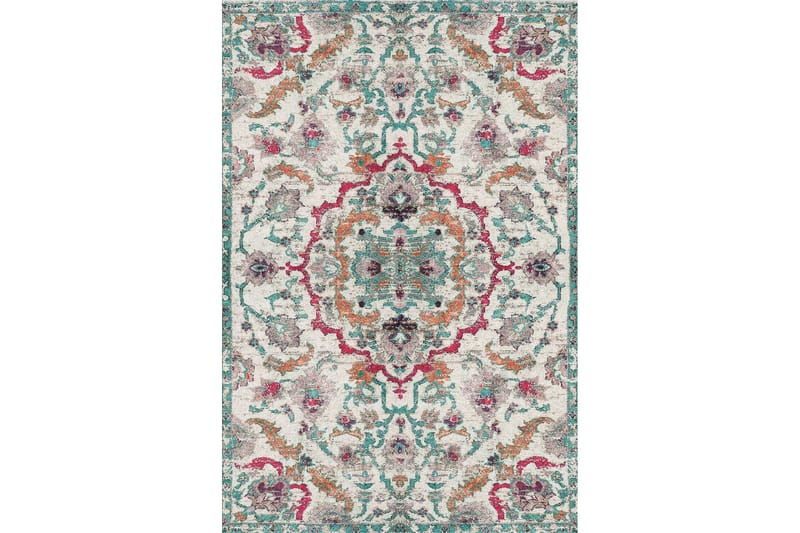 Homefesto Matta 100x200 cm - Multifärgad - Textilier & mattor - Mattor - Modern matta - Friezemattor