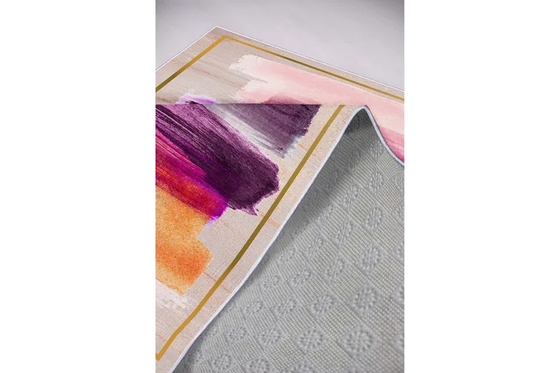 Homefesto Matta 100x200 cm - Multifärgad - Textilier & mattor - Mattor - Modern matta - Friezemattor