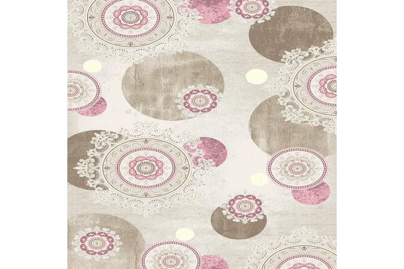 Homefesto Matta 100x200 cm - Multifärgad - Textilier & mattor - Mattor - Modern matta - Friezemattor