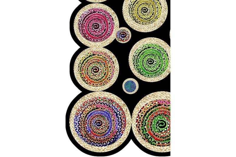 Homefesto Matta 100x300 cm - Multifärgad - Textilier & mattor - Mattor - Modern matta - Friezemattor