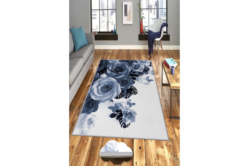 Homefesto Matta 100x300 cm, Multifärgad