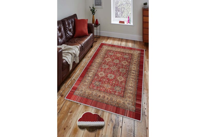 Homefesto Matta 100x300 cm - Multifärgad - Textilier & mattor - Mattor - Modern matta - Friezemattor