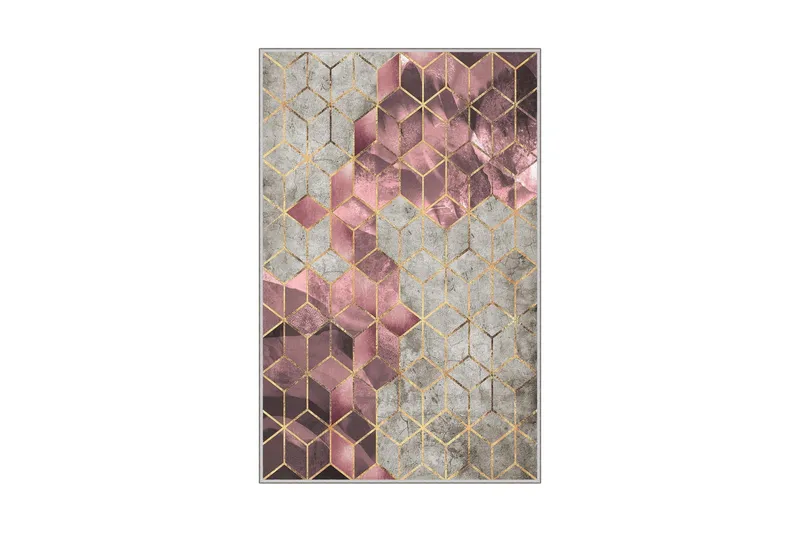 Homefesto Matta 100x300 cm - Multifärgad - Textilier & mattor - Mattor - Modern matta - Friezemattor