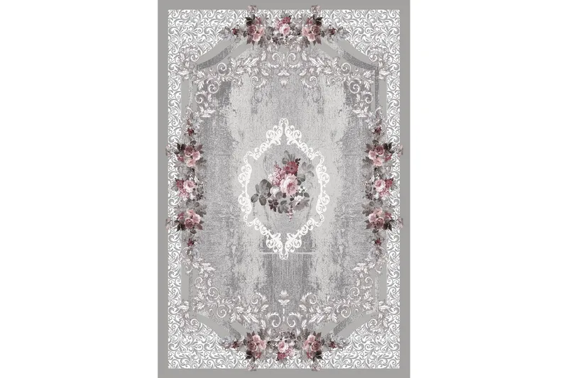 Homefesto Matta 100x300 cm - Multifärgad - Textilier & mattor - Mattor - Modern matta - Friezemattor